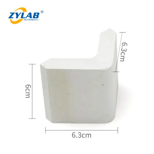 6cm L-Shaped Mullite Support Pillar