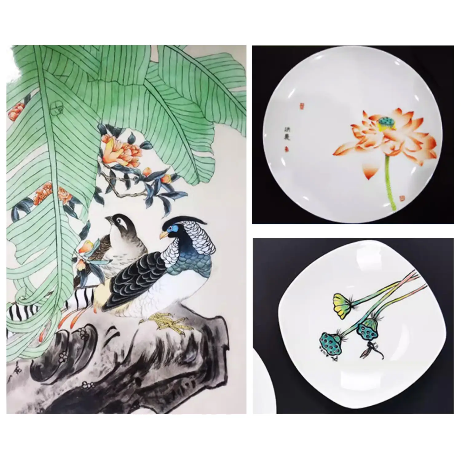 Applications of Overglaze Powder Pigments