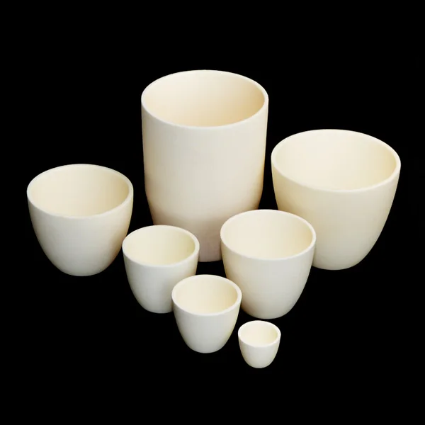 Arc-shaped Alumina Crucible-4