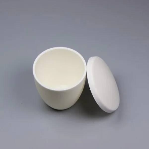 Arc-shaped Alumina Crucible with Lids-2