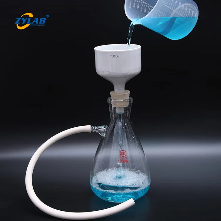 ZYLAB Buchner Funnel Vacuum Filtration Setup