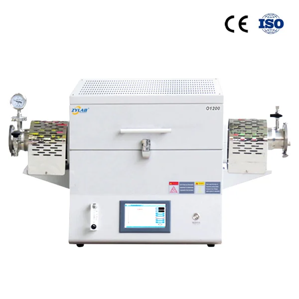 Double Zone Tube Furnace with Split Design