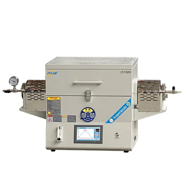 Dual Zone Tube Furnace for Lab Use