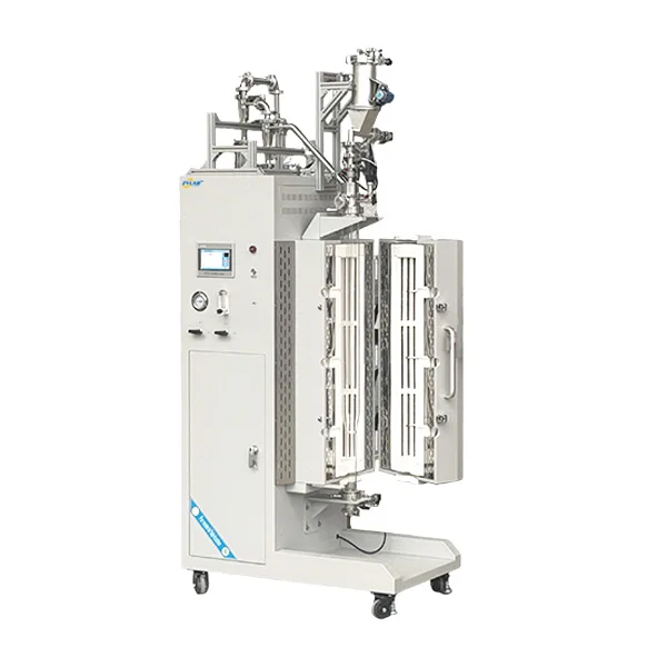 Fluidized Bed Calcination Furnace for Powder and Fine Particle Materials
