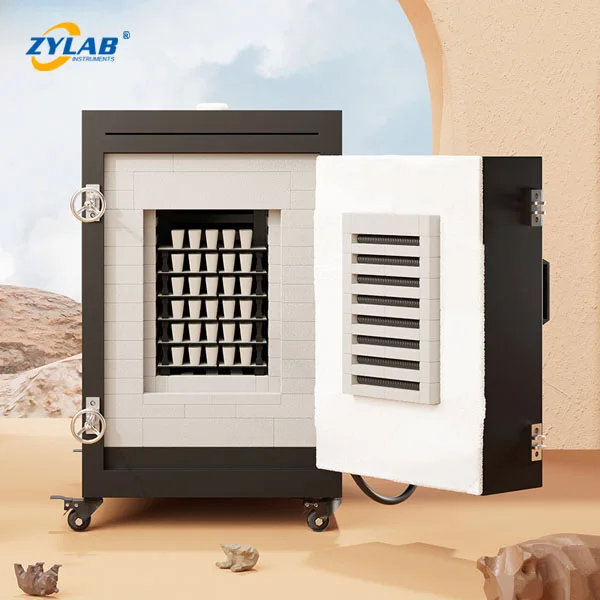 Front-Loading Pottery Kiln