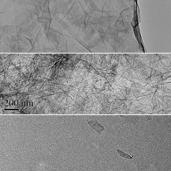 Graphene Oxide Dispersion TEM image