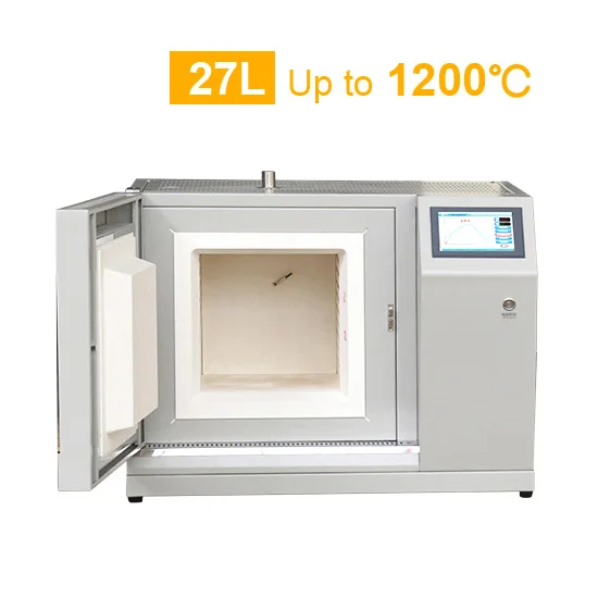 High-Capacity 27L Lab Muffle Furnace