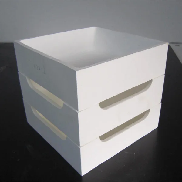 High-Temperature Corundum Mullite Crucible-3