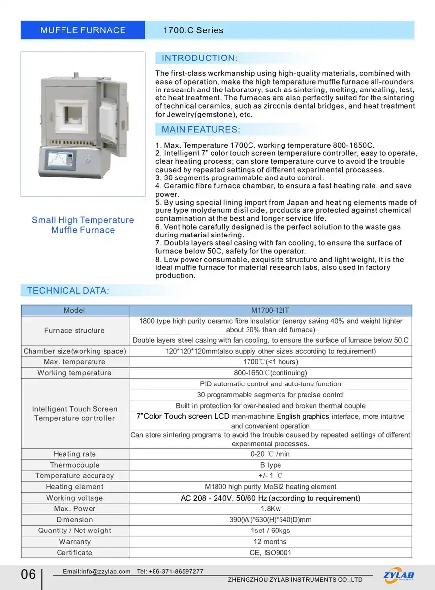 High Temperature Muffle Furnace (2)