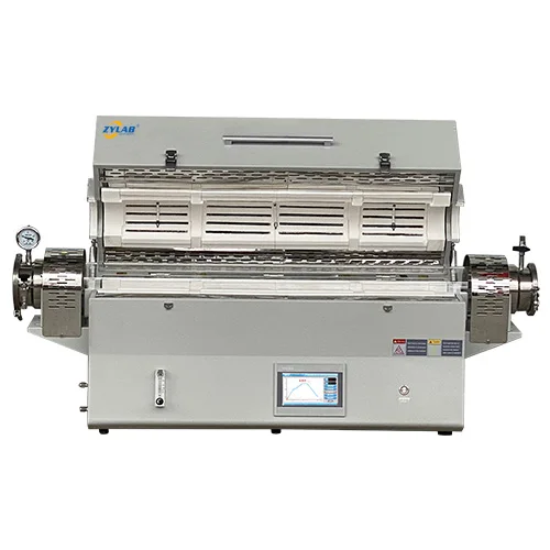 Horizontal 3-Zone Folding Tube Furnace