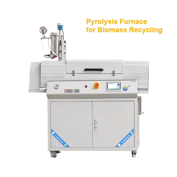 Lab Continuous Pyrolysis Furnace for Biomass Recycling Applications