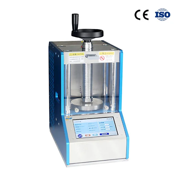 Laboratory 20-ton Automatic Hydraulic Pellet Press with Precision Control