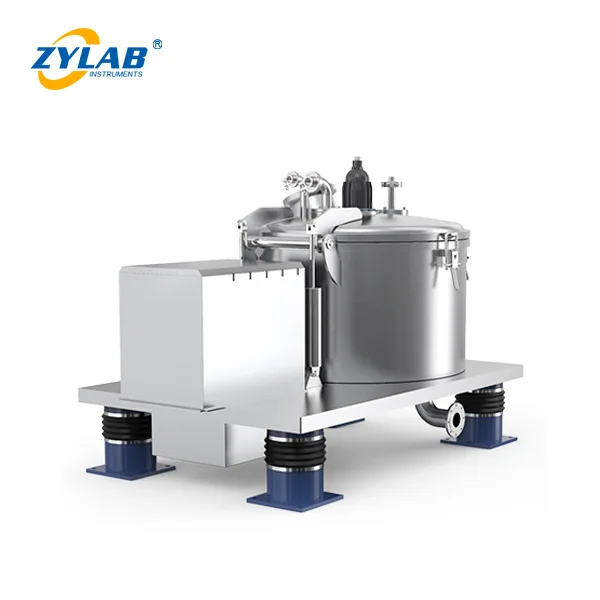 Laboratory Pilot Scale Top Discharge Centrifuge