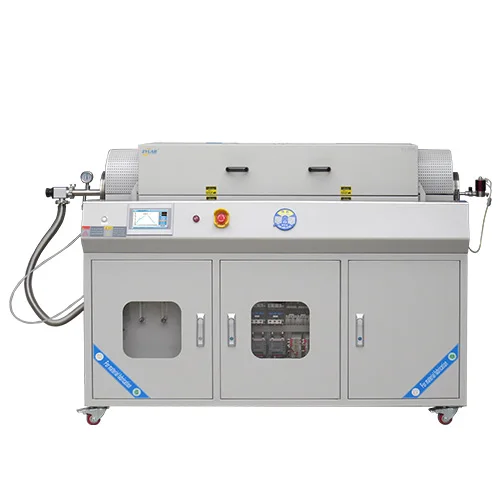 Large-Diameter Multi-Zone Tube Furnace