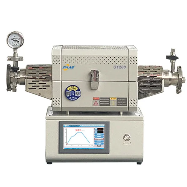 Portable 1200°C Small Split Tube Furnace
