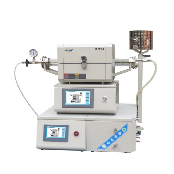 Small Horizontal Tube Furnace for Hydrogen Loss Testing of Iron Powder