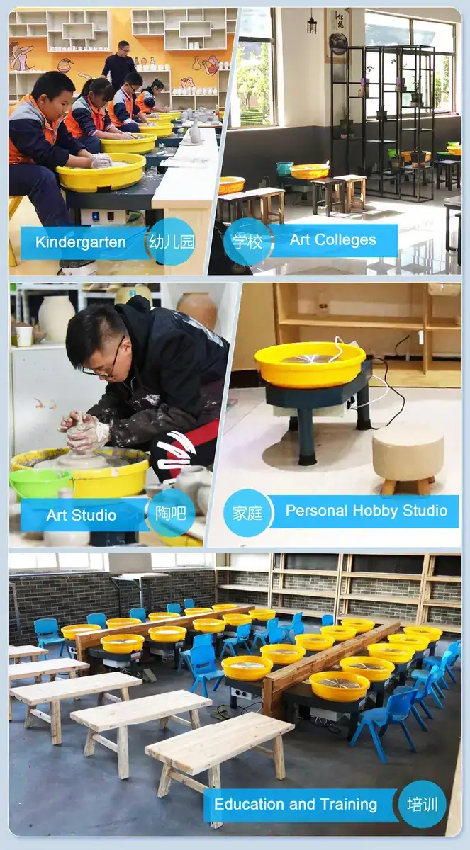 Use Cases of Pottery Wheel