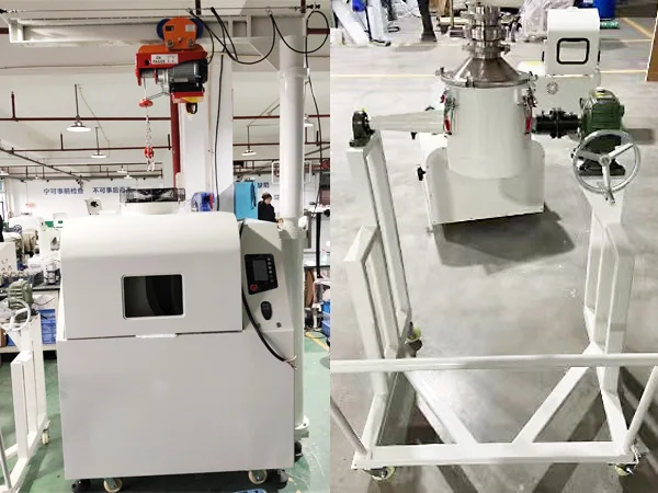 Case Study: Customized 40L Pilot-Scale Planetary Ball Mill with Lifting and Discharging Trolley for a Norwegian Customer
