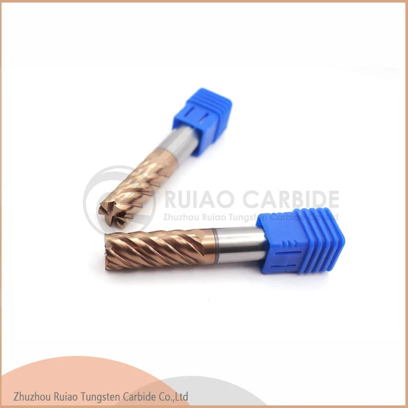 End Mills with 6 Flute