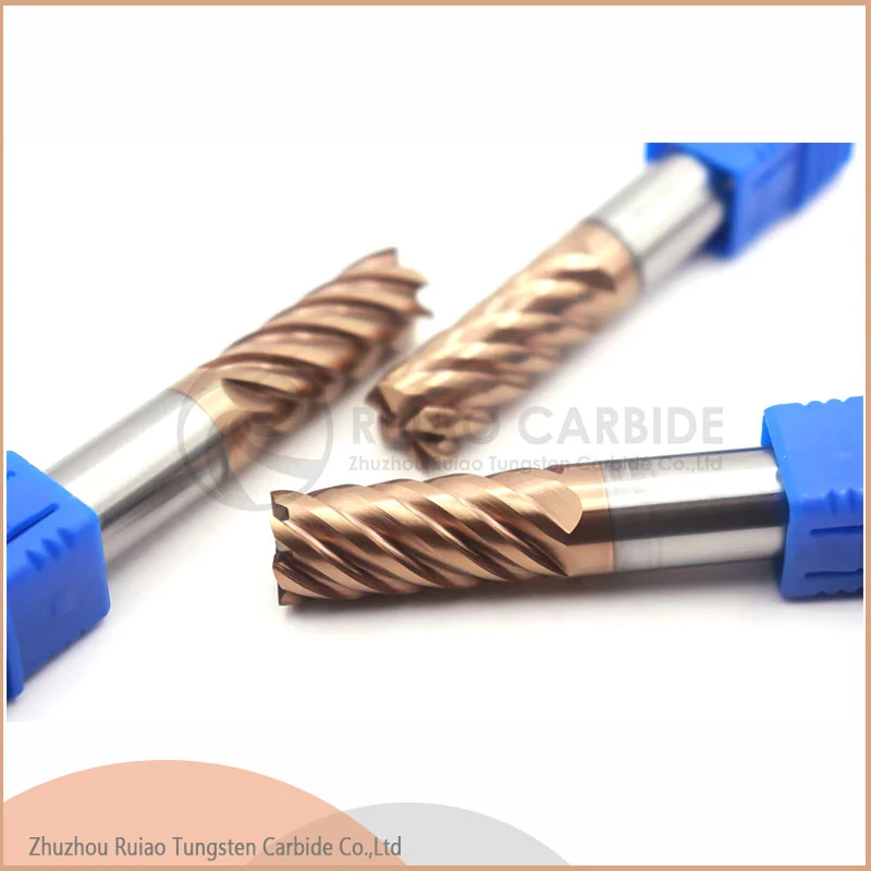 End Mills with 6 Flute