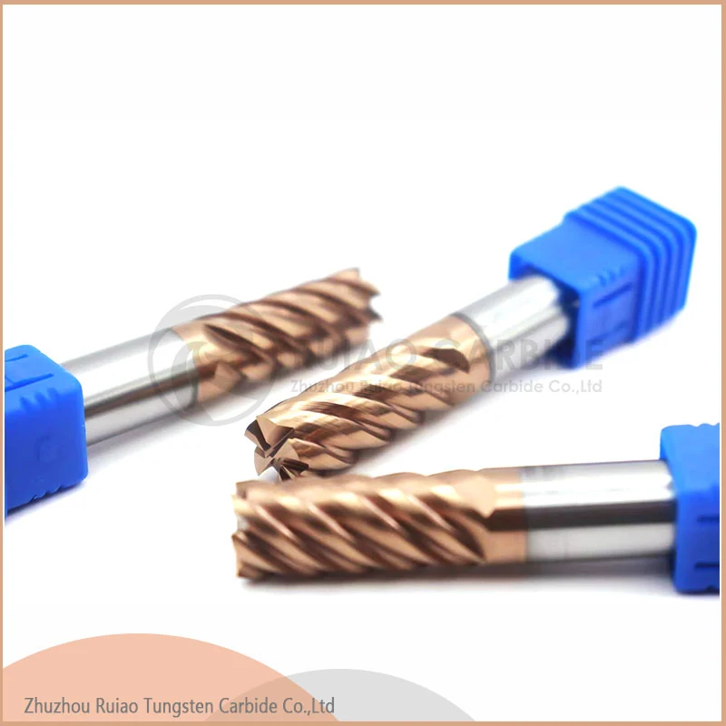 End Mills with 6 Flute