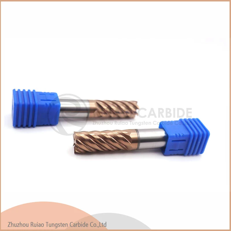 End Mills with 6 Flute