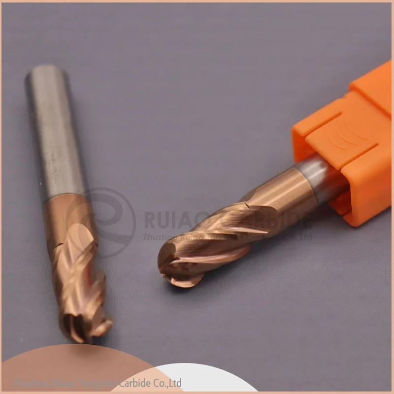 End Mills With Coating Nano-blue